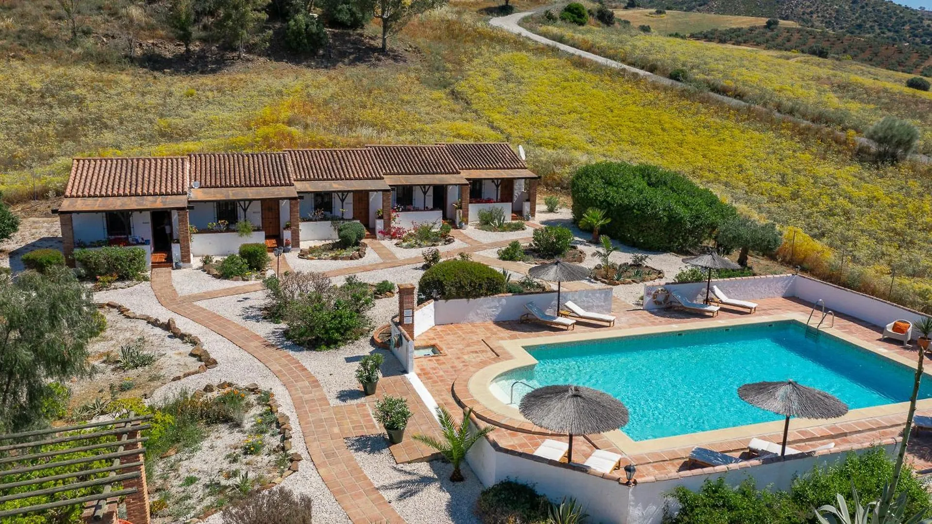 Couette-café Boutique B&B Cortijo Valverde Alora Espagne